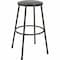 Lorell Metal Shop Stool, 30" Height, 275lb Capacity, Vinyl Seat LLR83083 - alternate 1